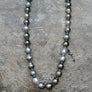 Tahitian Black Baroque Pearl Necklace - OutOfAsia